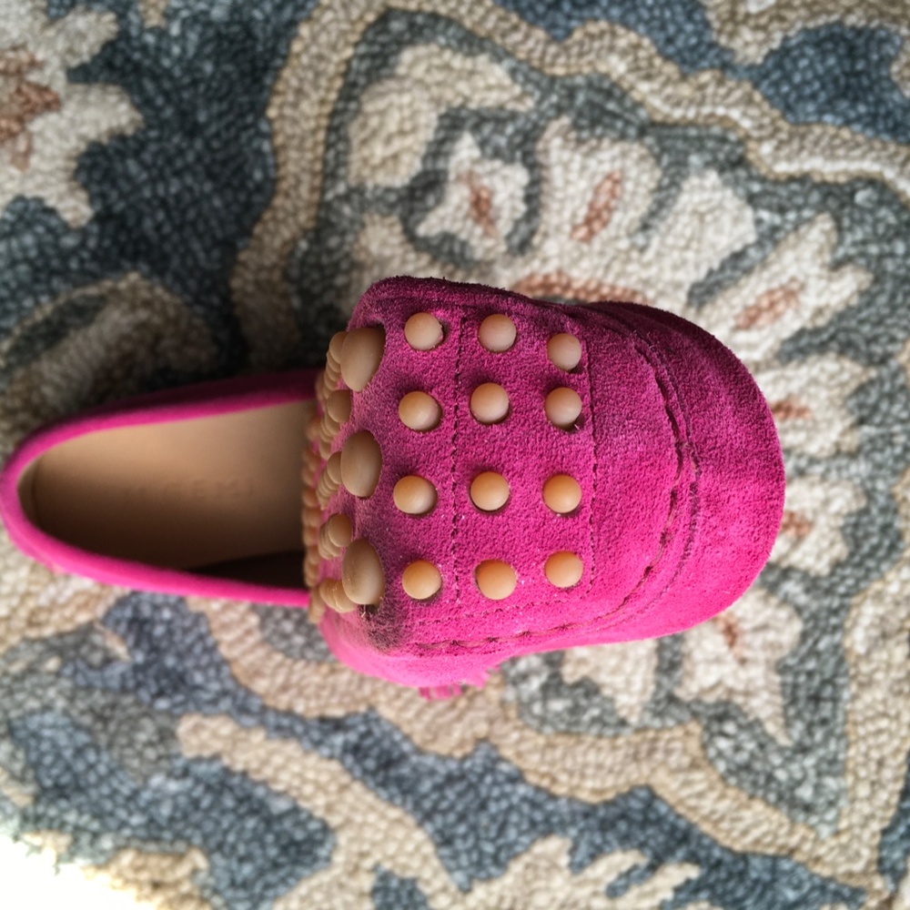 M Gemi Pink Driving Moccasins - Picture 4 of 6